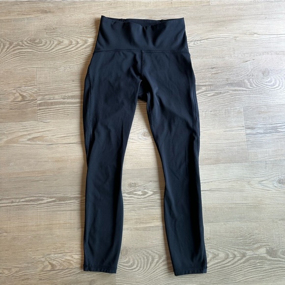 Lululemon Train Times 7/8 Pant 25" inseam in Melanite size 4 black - Picture 4 of 9